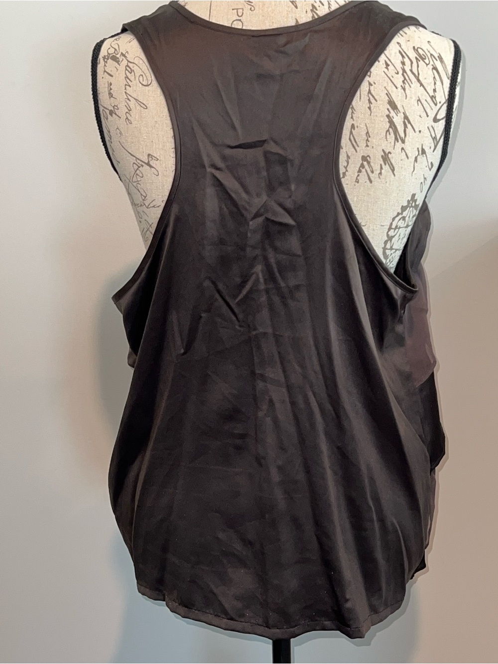 Target Brown Layered Ruffle Tank Top - Picture 4 of 5